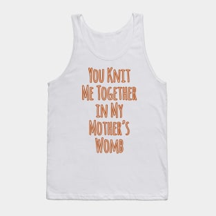 In My Mother's Womb - Onesies for Babies - Onesie Designs Tank Top